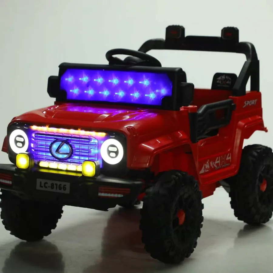 Red kids electric ride-on car